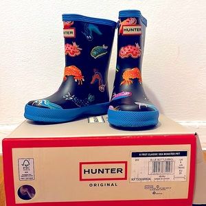 Hunter rain boots US 7T
